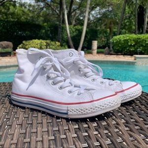 White high top converse